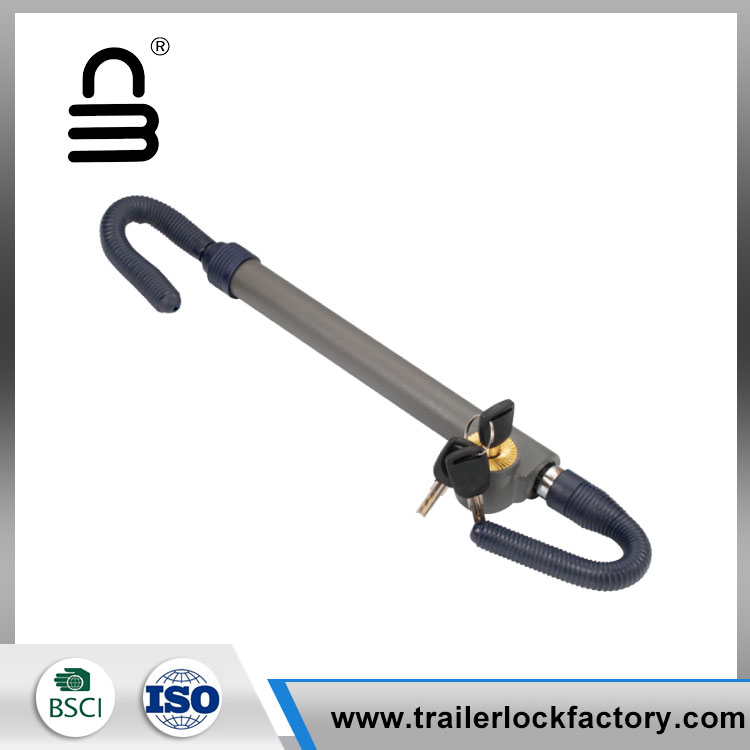 2 Section Keyed Steering Wheel Lock