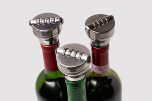 Protect your favourite tipple with this cunning Combination Bottle Stopper