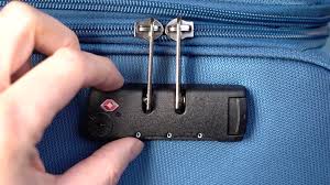 How to open your TSA lock and reset the combination