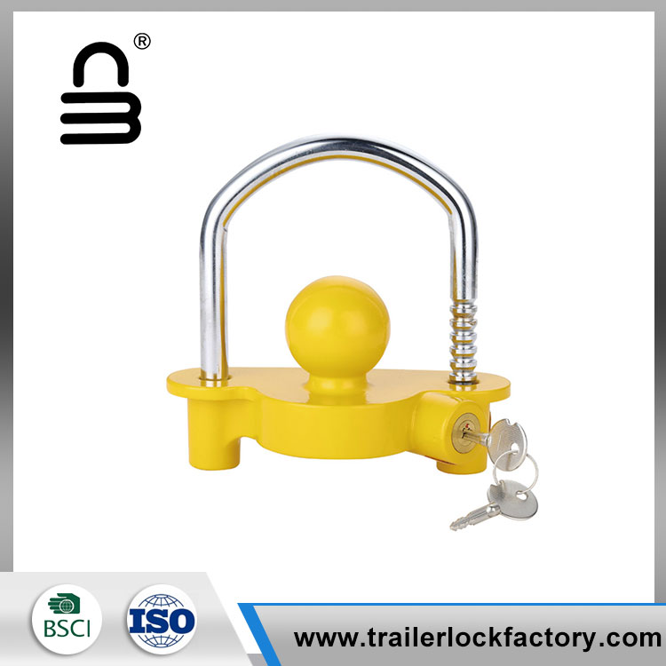 Characteristics of the cross key trailer hitch ball lock