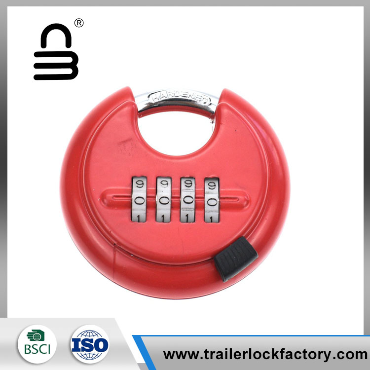 4 Digit Combination Discus Padlock