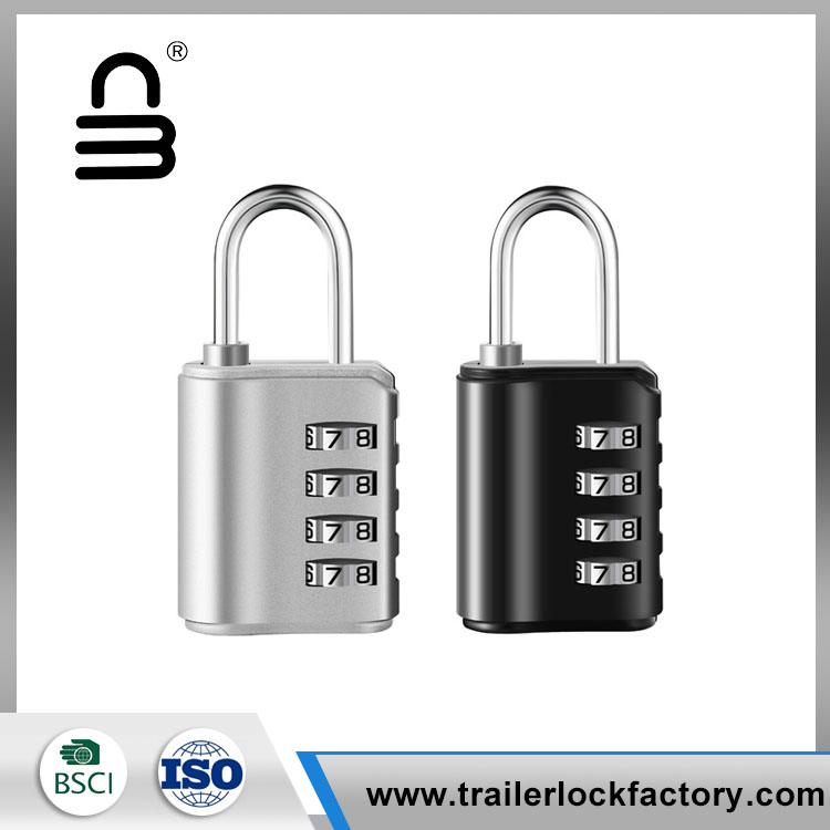 4 Digit Combination Padlock with Master Key