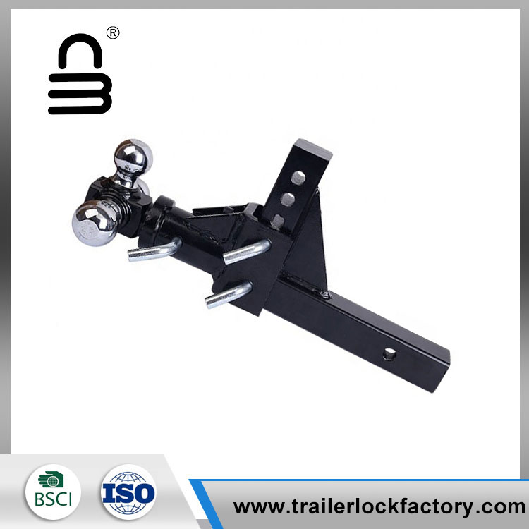 Adjustable Towbar Ball Mount Tongue Hitch 4 Positions