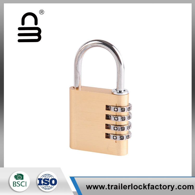 Aluminium Number Combination Travel Suitcase Padlock