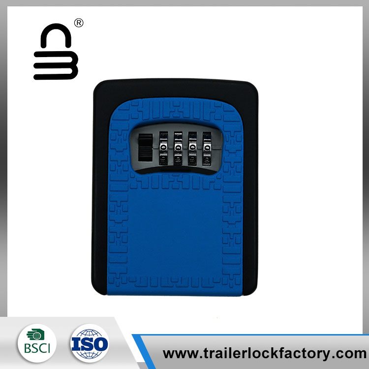 Aluminum Alloy 4 Digit Password Combination Code Lock Box