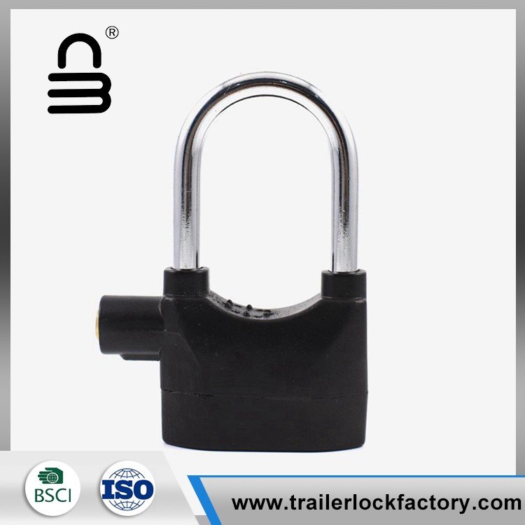 Black Waterproof Alarm Lock