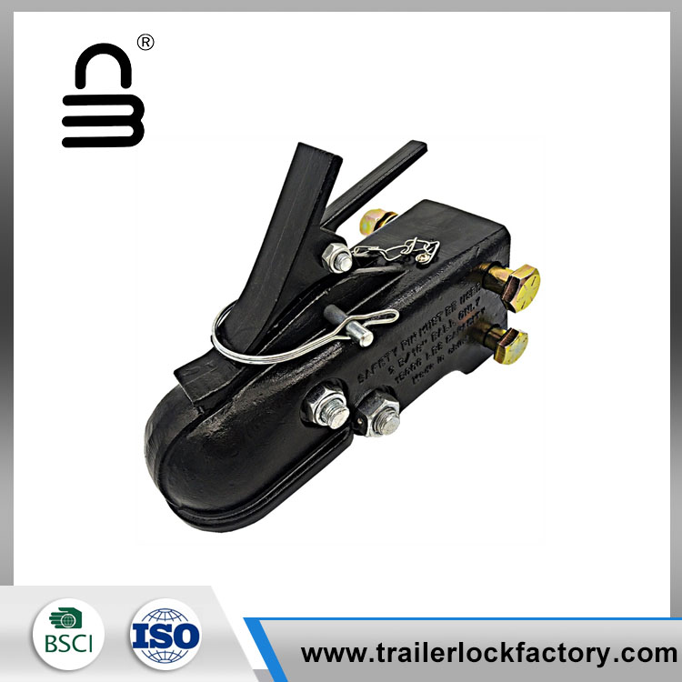 Adjustable Trailer Coupler Channel with Hardware Kit