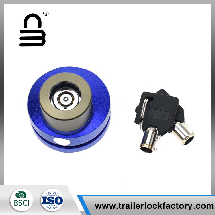 Motorcycle bicycle scooter disc brake lock