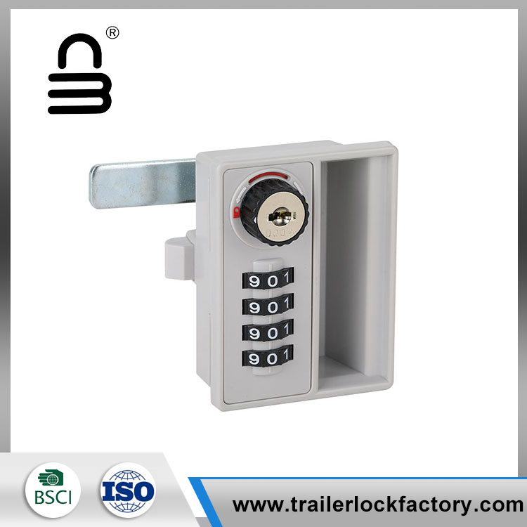 Plastic Combination Cabinet Lock with Key