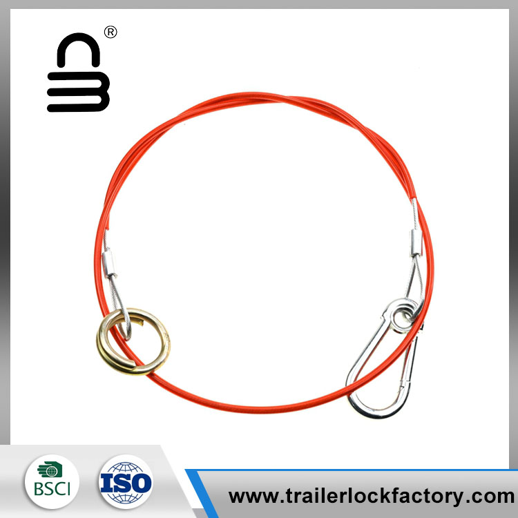 Steel Cable with Clevis and Carabiner