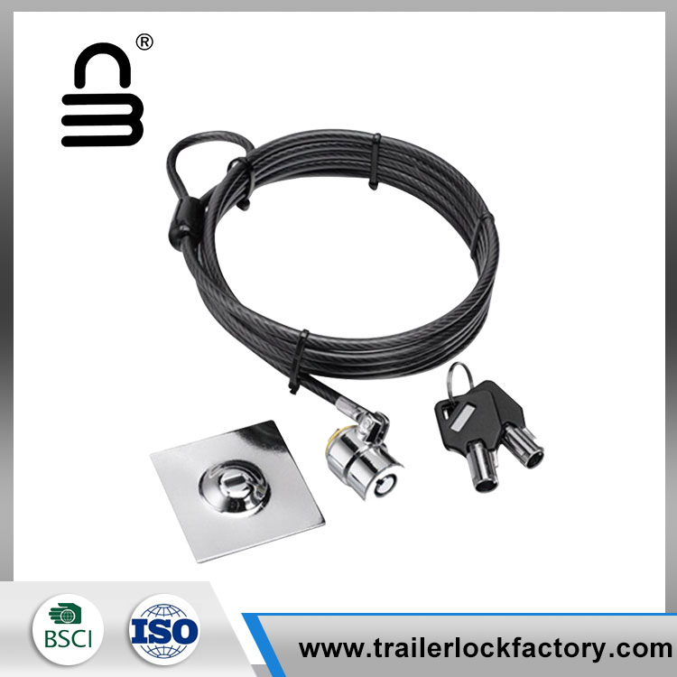 Zinc Alloy Keyed Cable Lock